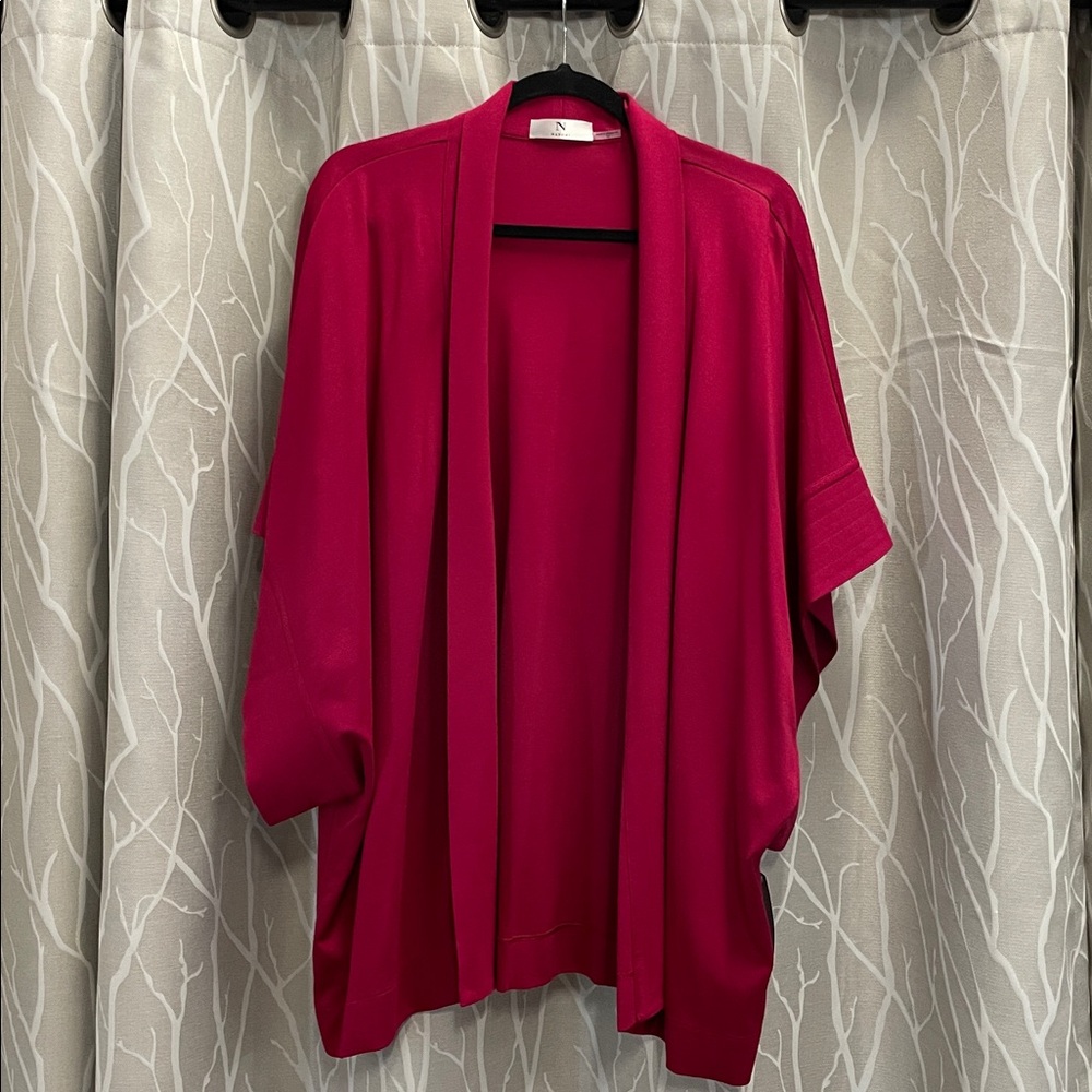 Natori Bold Fuchsia Jacket NWT Ladies Size 1X